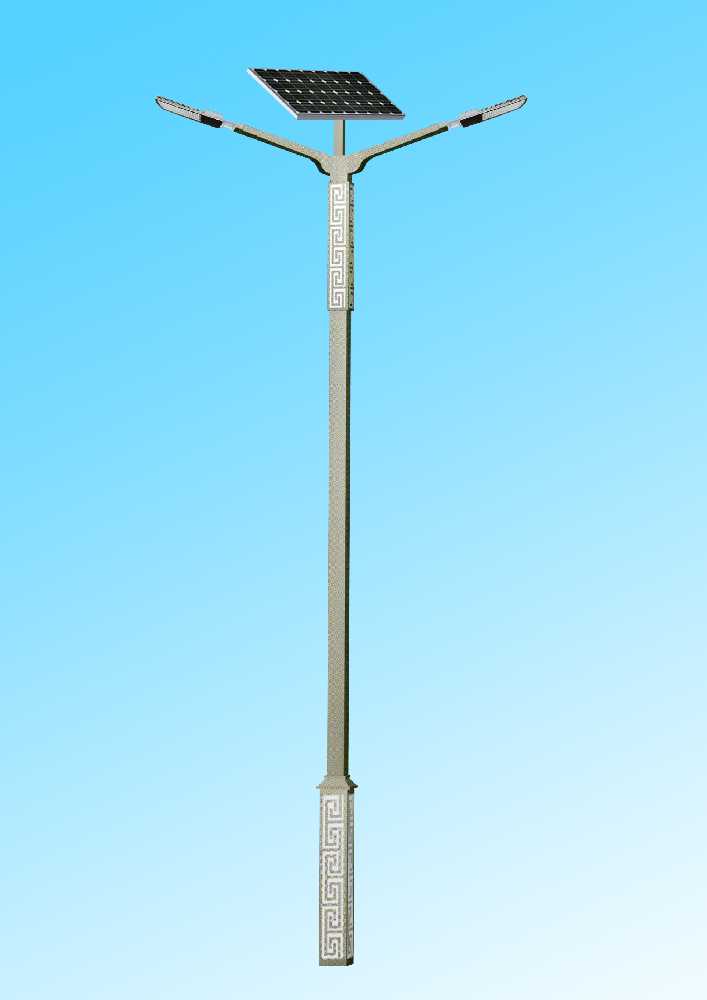 安丘市市政道路太阳能路灯